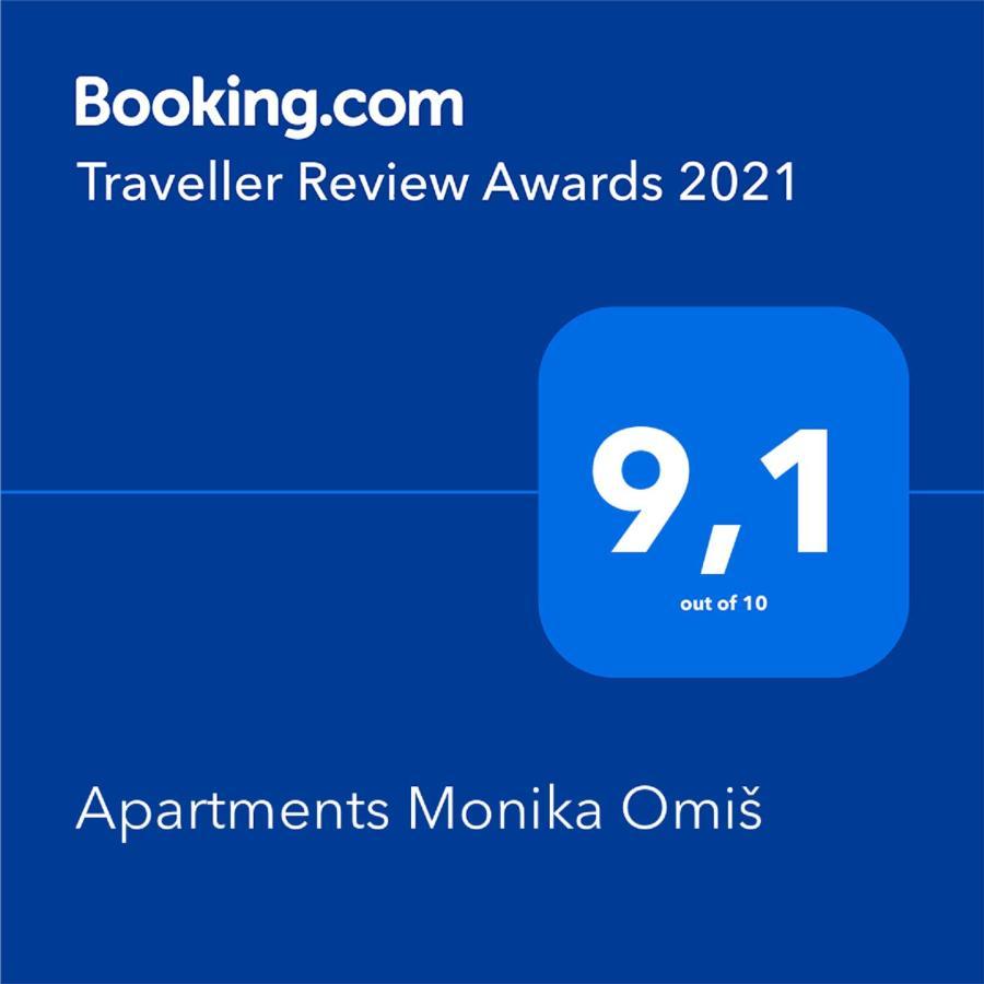 Apartments Monika Omiš Dış mekan fotoğraf