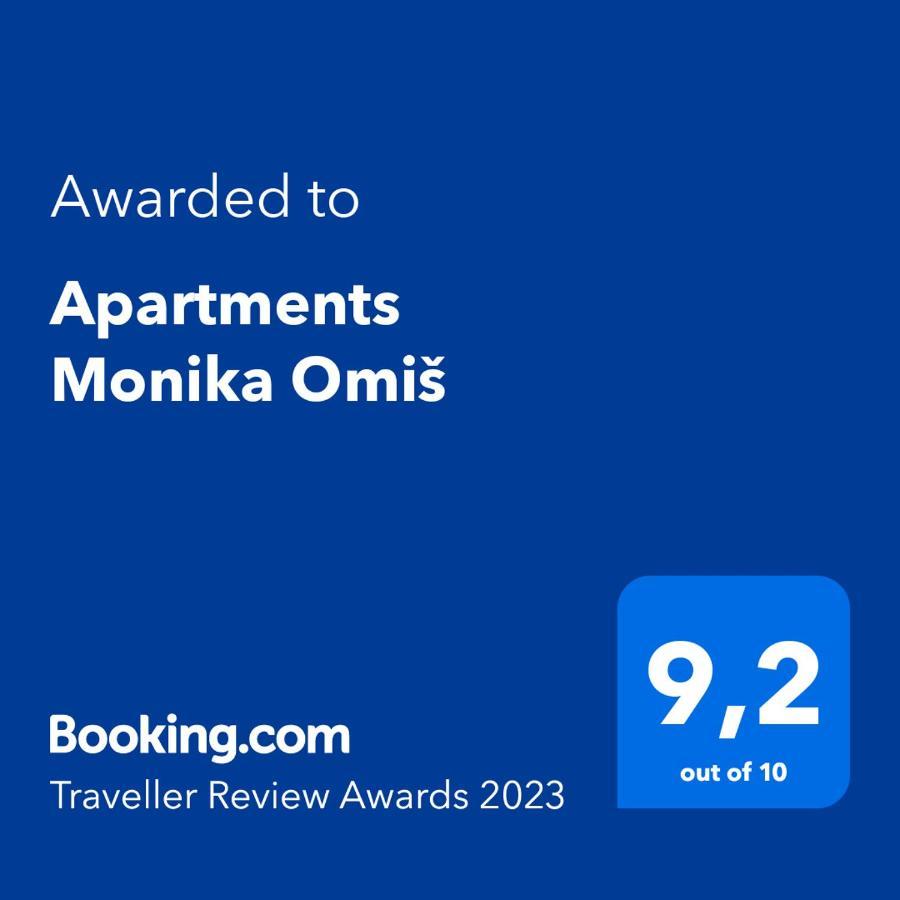 Apartments Monika Omiš Dış mekan fotoğraf